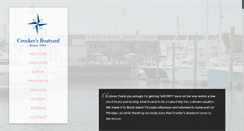 Desktop Screenshot of crockersboatyardinc.com